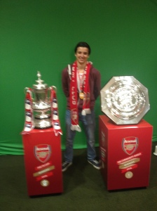 Me with the two trophies.